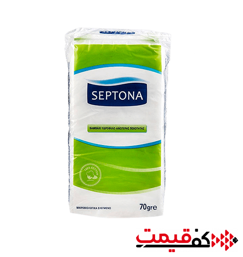 پنبه بهداشتی سپتونا 70گرم