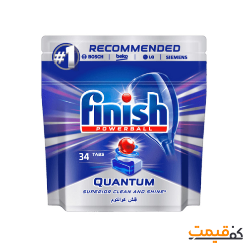 قرص ماشین ظرفشویی فینیش مدل کوانتم 34 عددی