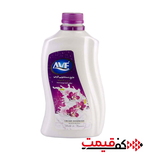 مایع-دستشویی-کرمی-اوه-با-رایحه-شیر-و-شکوفه-2لیتر