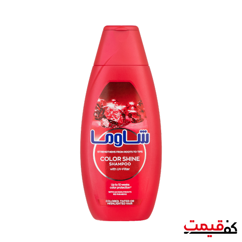 شامپو درخشان کننده مو شاوما مدل Color Shine 400 میلیلیتر