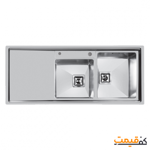 سینک ظرفشویی اخوان استیل مدل 600 توکار