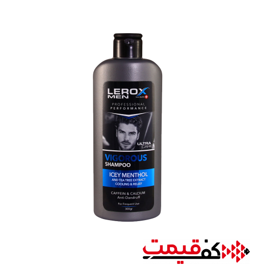 شامپو ضدشوره مو لروکس مدل ICEY MENTHOL 300 میلیلیتر