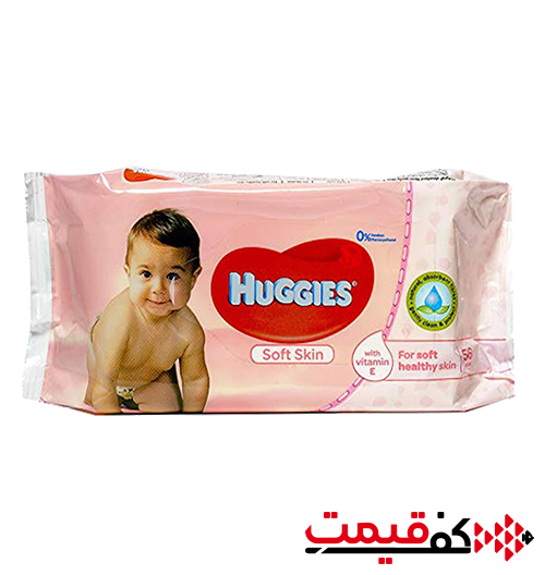 دستمال-مرطوب-بچه-هاگیز-56-برگ