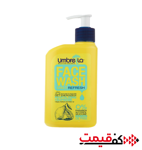 ژل-شستشو-صورت-آمبرلا-مناسب-برای-انواع-پوست-310میلی-لیتر