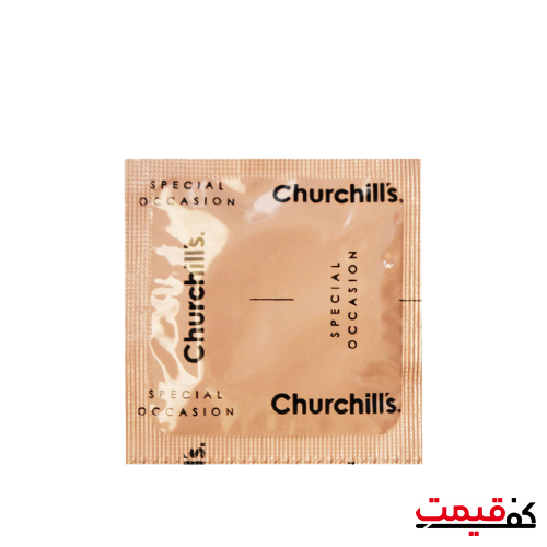 کاندوم چرچیلز مدل Natural Classic Coffee بسته 12 عددی