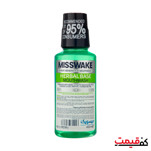 دهان شویه میس ویک مدل Healthy Mouth 400 میلی لیتر