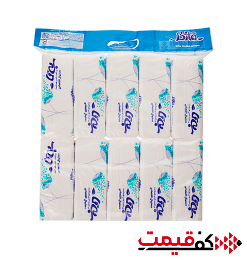 دستمال-کاغذی-نایلونی-بی-تا-100-برگ-2لا-10-عددی