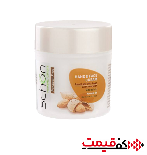 کرم-دست-و-صورت-شون-با-عصاره-بادام-150میلی-لیتر