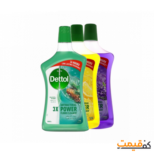 مایع ضدعفونی کننده سطوح دتول 900 میلی‌لیتر در 3 رایحه مختلف