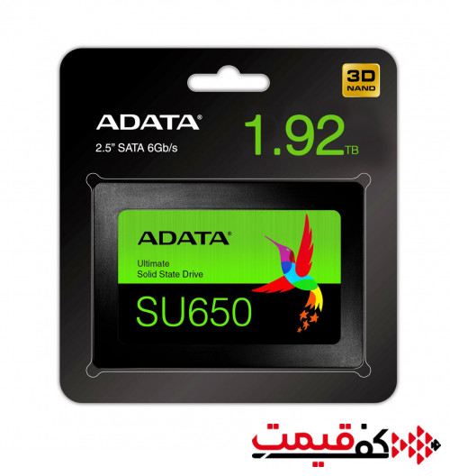 حافظه SSD ای دیتا SU650 960 گیگابایت