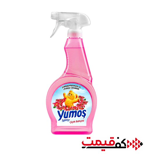 اسپری خوشبوکننده هوا یوموش با رایحه گل های باغ 500میلیلیتر