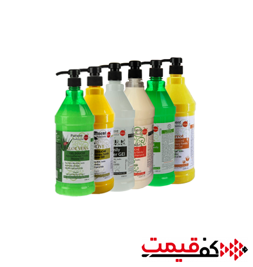 شامپو بدن پامنت 1380میلی‌لیتر در 6 عصاره مختلف
