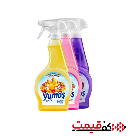 اسپری خوشبوکننده هوا یوموش 500میلیلیتر در 3 رایحه مختلف