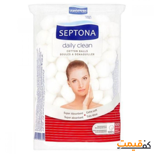 پنبه بهداشتی سپتونا 100 عددی