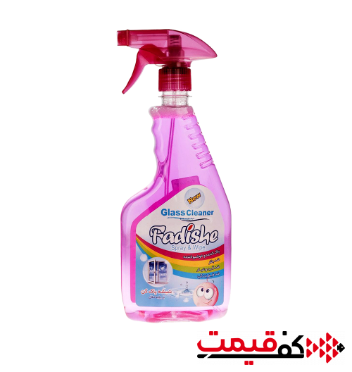 شیشه پاک کن فدیشه ضد بخار صورتی 500میلیلیتر