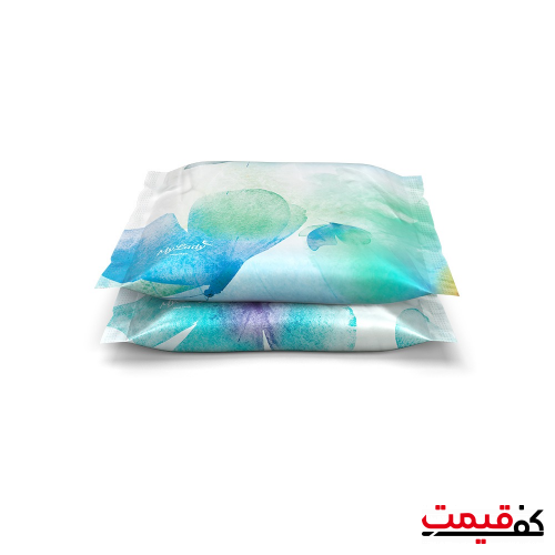 نوار بهداشتی تاشده بزرگ مای لیدی بالدار نیمه ضخیم، پوست های حساس 10 عددی