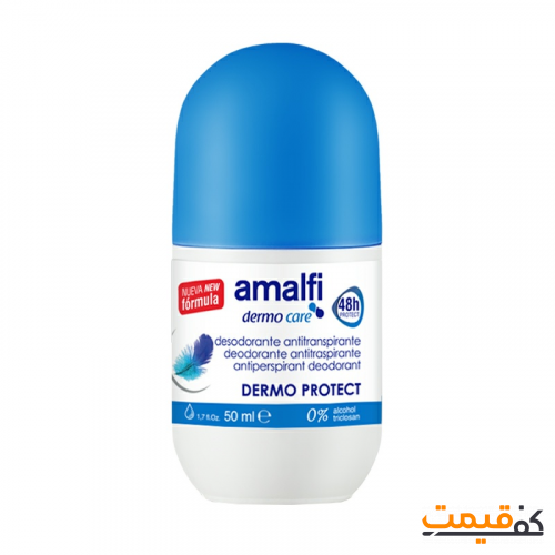 رول ضد تعریق آمالفی مدل Dermo Protect 50 میلی لیتر