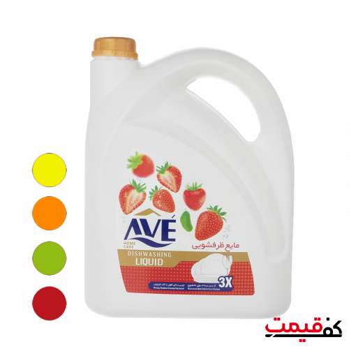 مایع ظرفشویی اوه 3.750لیتر در 4 رایحه مختلف