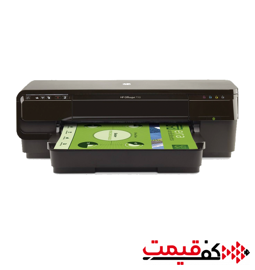 پرینتر اچ پی مدل Officejet 7110 جوهرافشان تک کاره