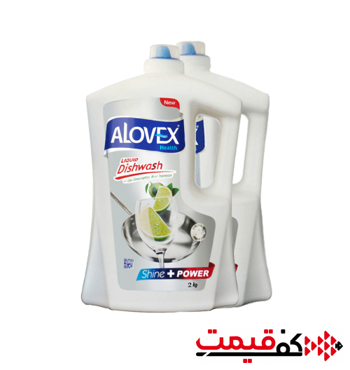 مایع ظرفشویی آلوکس 2لیتر در 2 رایحه مختلف