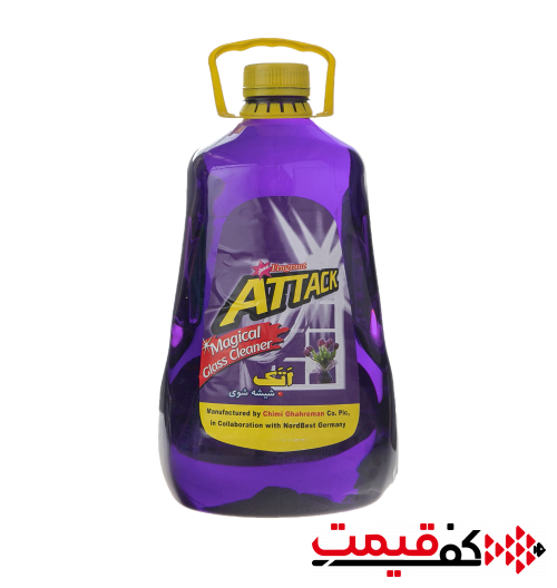 شیشه پاک کن اتک ضدبخار 4‌لیتر