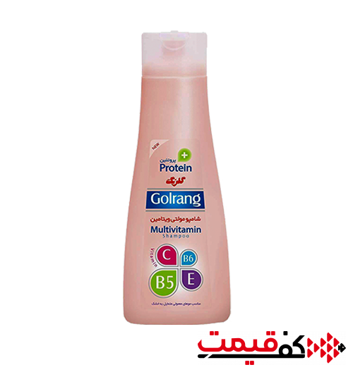 شامپو پلاس پروتئین گلرنگ مخصوص موهای خشک 900میلیلیتر