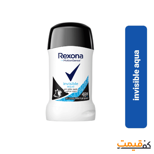 استیک ضدتعریق زنانه رکسونا invisible aqua (40گرم)
