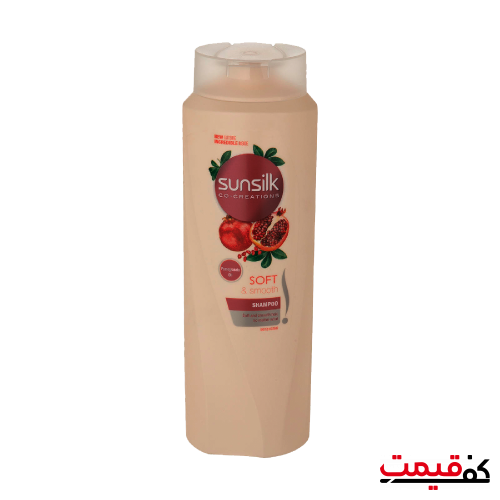 شامپو سان‌سیلک مدل Soft & Smooth مخصوص موهای خشک 600میلی‌لیتر