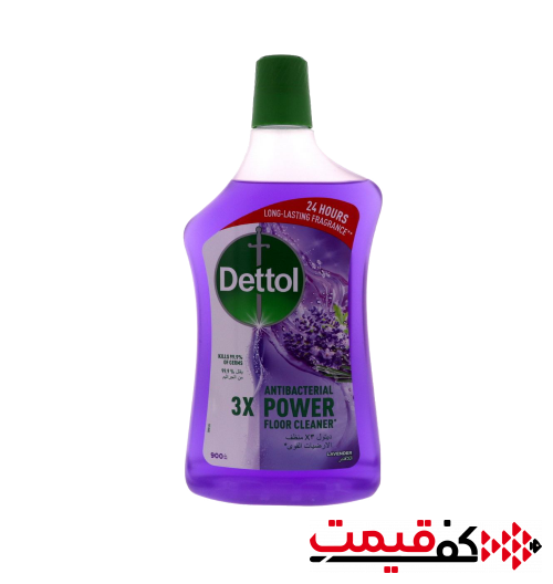مایع ضدعفونی کننده سطوح دتول با رایحه لاوندر 900 میلی‌لیتر