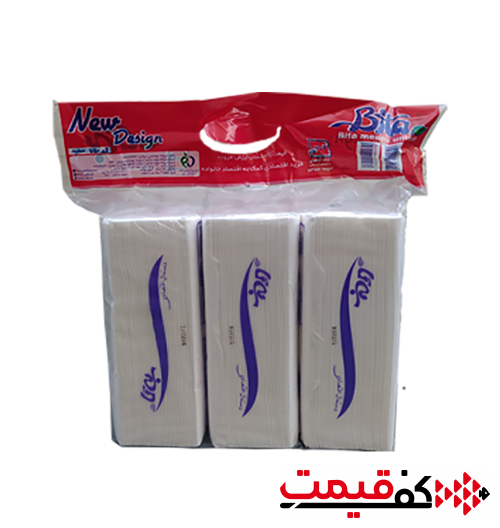 دستمال-کاغذی-نایلونی-بی-تا-200-برگ-2لا-3-عددی