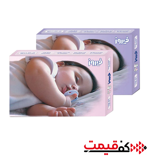 کهنه بچه فیروز سایز متوسط بستهی 5عددی