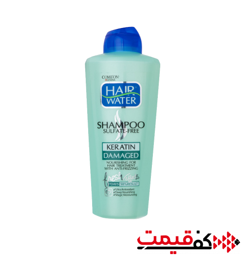 شامپو مو آسیب دیده کامان مخصوص موهای خشک و آسیب دیده 400میلیلیتر