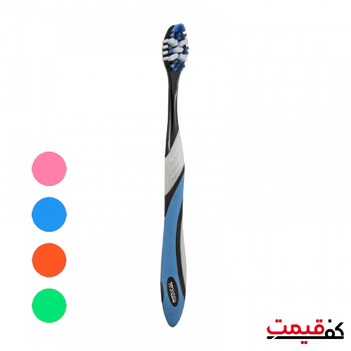 مسواک مدیکال مدل Q01 با برس متوسط در 2 رنگ مختلف
