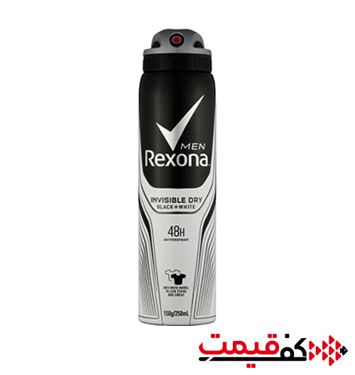 اسپری-ضد-تعریق-مردانه-رکسونا-black-%26amp;-white-(200میلی-لیتر)