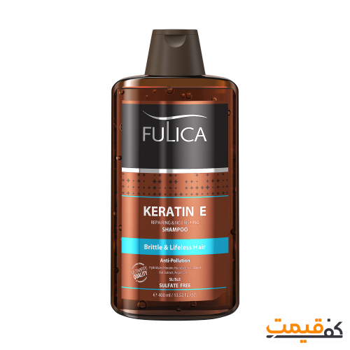 شامپو تقویت کننده مو فولیکا مدل کراتین 400 میلی‌لیتر