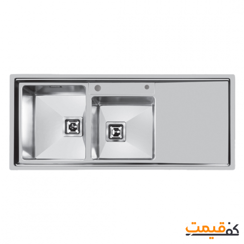 سینک ظرفشویی اخوان استیل مدل 600 توکار