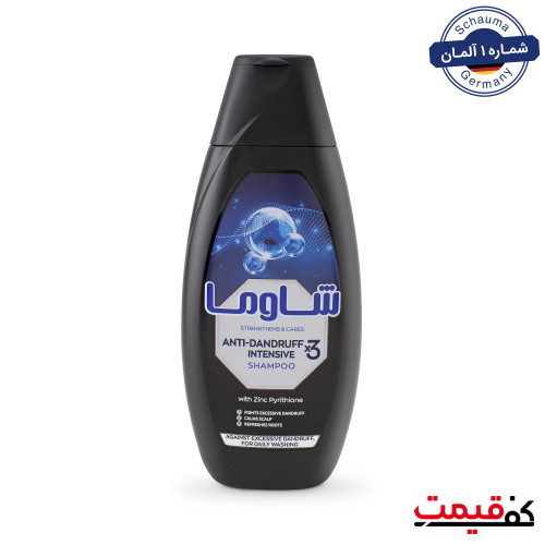 شامپو مو ضد شوره قوی شاوما مدل Anti-Dandruff Intensive X3 400 میلیلیتر