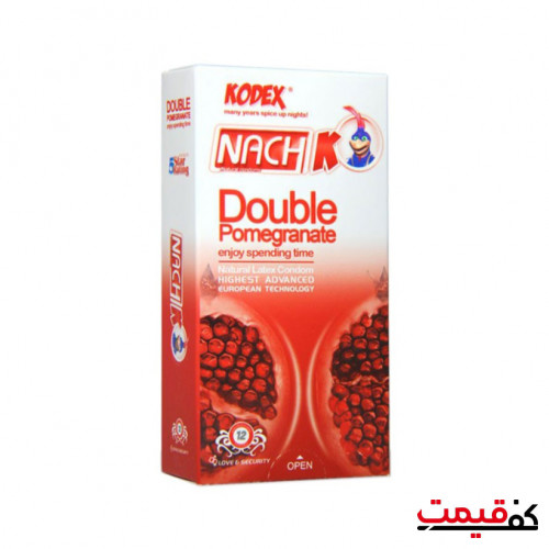 کاندوم ناچ کدکس مدل Double Pomegranate بسته 12عددی