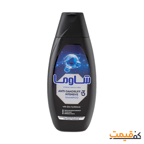 شامپو مو ضد شوره قوی شاوما مدل Anti-Dandruff Intensive X3 400 میلیلیتر