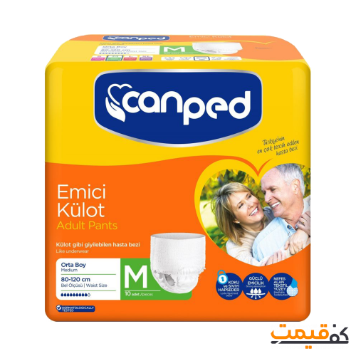 پوشک شورتی جان پد بزرگسال متوسط 10عددی