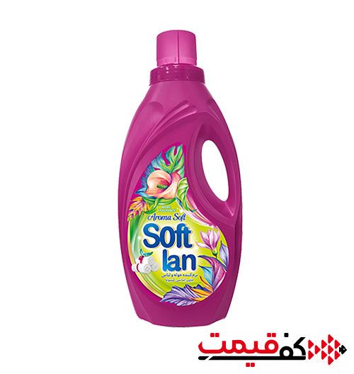 نرم کننده حوله و لباس سافتلن سرخابی 1,900میلیلیتر