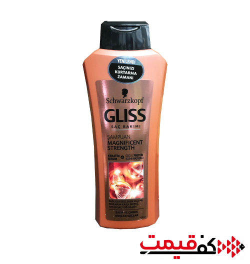 شامپو موی گلیس مخصوص انواع موها 525 میلیلیتر