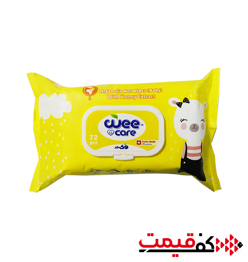 دستمال-مرطوب-کودک-وی-کر-معطر-72برگ