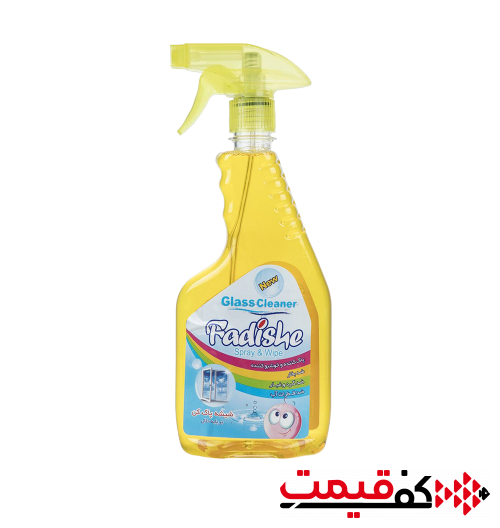 شیشه پاک کن فدیشه ضد بخار زرد 500میلی‌لیتر