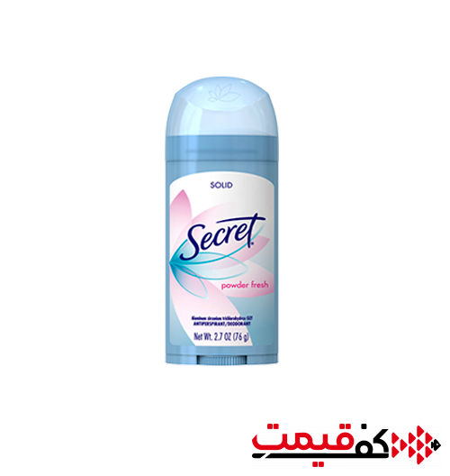 استیک ضدتعریق زنانه سکرت Powder Fresh (76گرم)