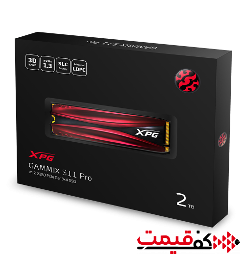 حافظه SSD ای دیتا M.2 S11 Pro 256 گیگابایت