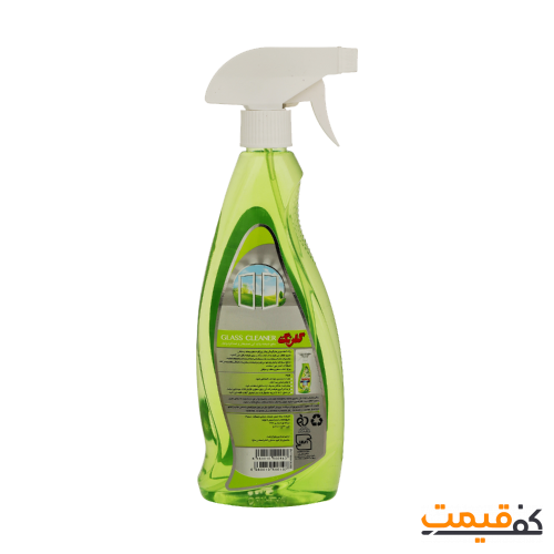 شیشه پاک کن سبز گلرنگ حجم 500 میلیلیتر