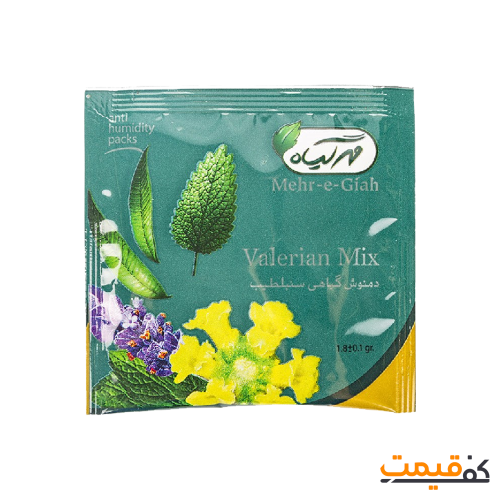 دمنوش گیاهی سنبلطیب مهرگیاه بسته 14 عددی