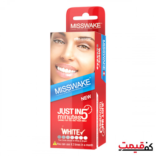 خمیردندان میسویک مدل Just in 5 minutes 50 میلی‌لیتر