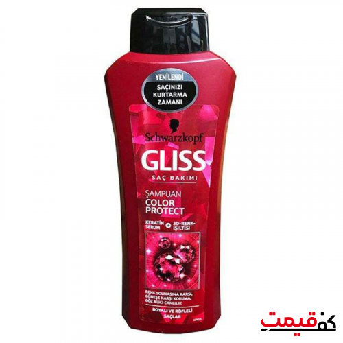 شامپو موهای رنگ شده گلیس مخصوص موهای رنگ شده 525 میلیلیتر
